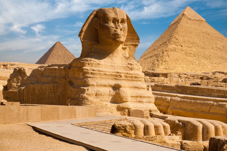 Egypt phynx profil pyramida Gíza