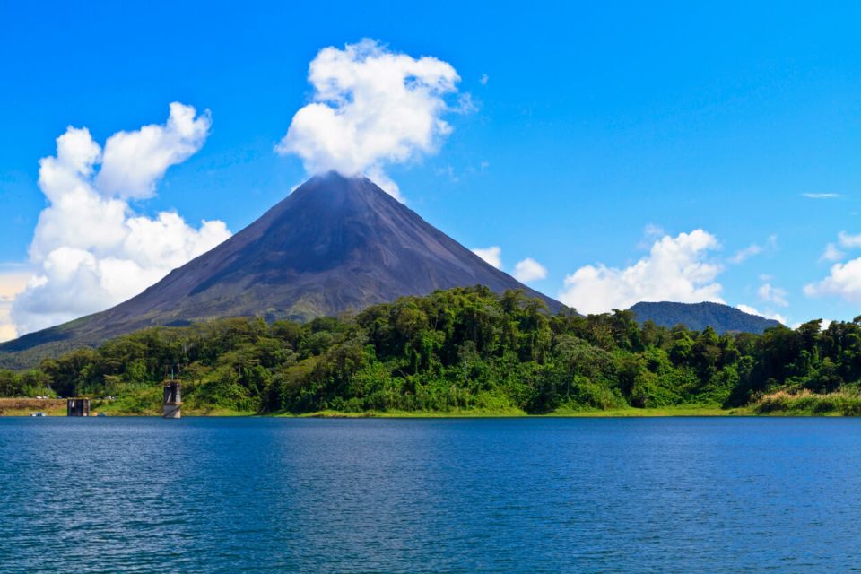 Kostarika Arenal sopka a jezero