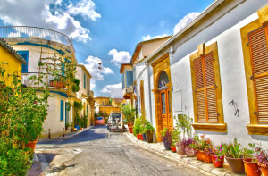 Kypr Staré město Nikósie